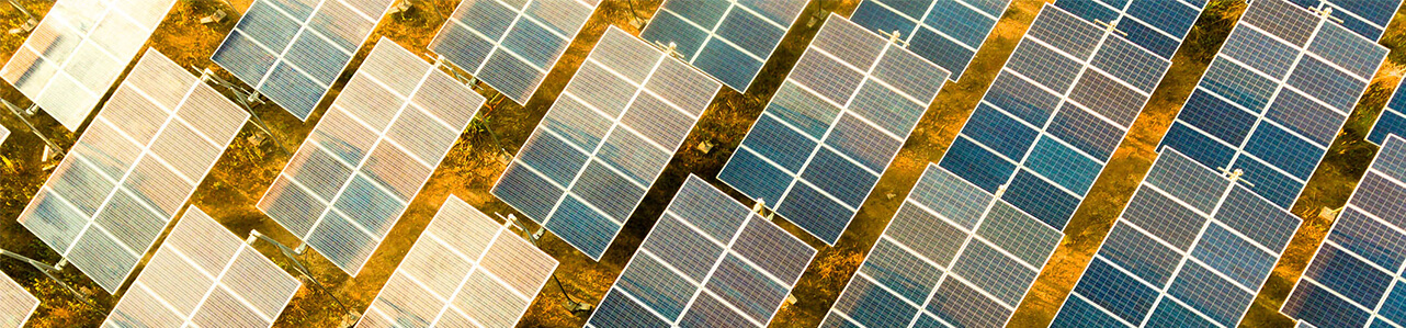 Spotlight on series... Asia. Solar panel farm